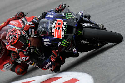 Fabio Quartararo gewährte unfreiwillige Einblicke