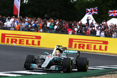 Lewis Hamilton nach seinem Sieg 2017