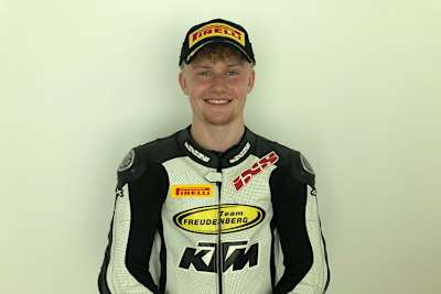 Tim Georgi beim Fototermin der Dorna