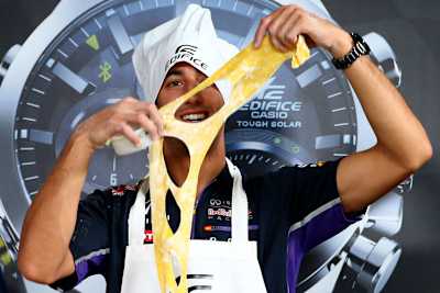 Daniel Ricciardo liebt seine Pasta