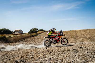 Matthias Walkner beim Prolog am Dienstag