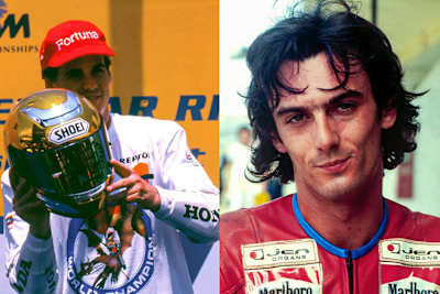 Alex Crivillé und Franco Uncini