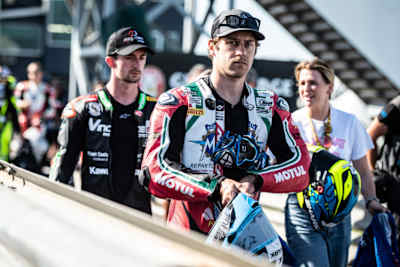 Marcel Schrötter (re.) mit John McPhee