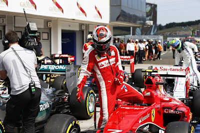 Kimi Räikkönens Rezept für den achten Podestplatz: «Ich muss offensichtlich zwei Plätze weiter nach vorne kommen»