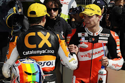 Das grosse Duell: Márquez gegen Bradl (re.)