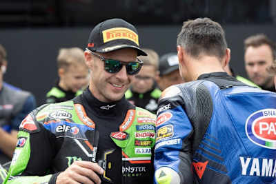 Jonathan Rea und Toprak Razgatlioglu