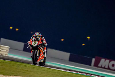 Chaz Davies fuhr am Donnerstag Bestzeit