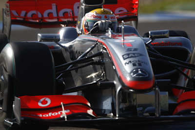 Weltmeister Lewis Hamilton war sehr zufrieden.