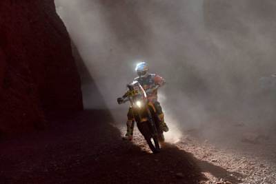 Sam Sunderland hatte auf der fünften Etappe den Durchblick