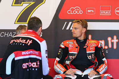 Chaz Davies war mit Rang 3 nicht zufrieden