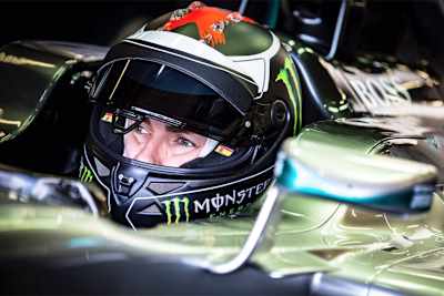 Jorge Lorenzo im Silberpfeil