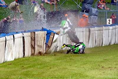 Der Unfall von Luke Mossey sah sehr schlimm aus