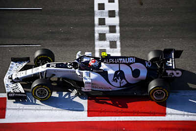 Pierre Gasly in Sotschi