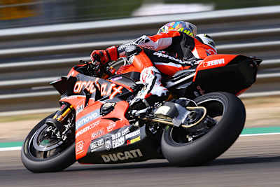 Chaz Davies war am Freitag Schnellster