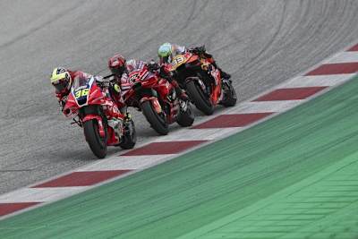 Joan Mir, Pecco Bagnaia und Brad Binder