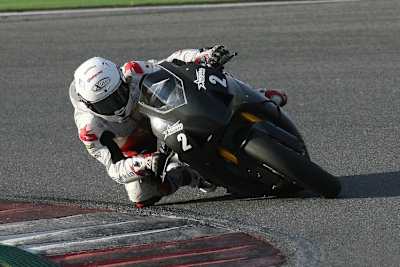 Christian Iddon bei den Testfahrten in Portimao