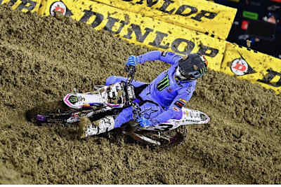 San Francisco: Schlamm statt Blumen. Eli Tomac, Yamaha