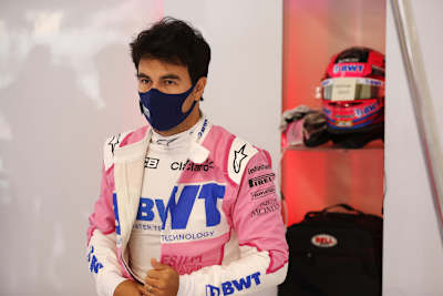 Sergio Pérez in Ungarn