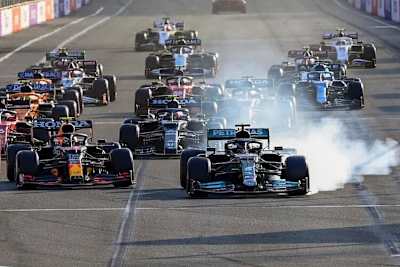 Kapitaler Bock von Lewis Hamilton in Baku