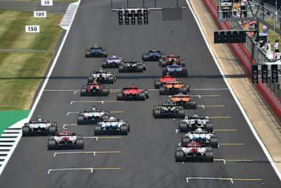 Start zum Silverstone-GP 2020