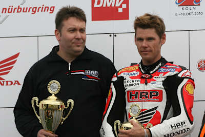 Erfolgsduo: Karl Muggeridge und sein Teamchef Jens Holzhauer