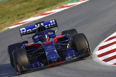 Alex Albon im Toro Rosso-Honda