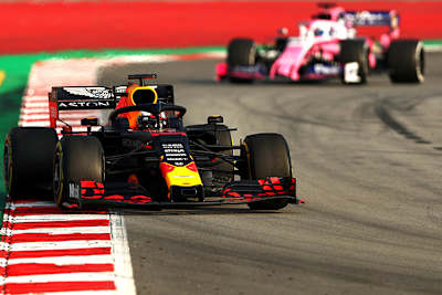 Der Red Bull Racing-Honda läuft gut