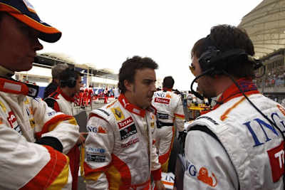 Alonso fasst zunächst WM-Punkte ins Auge.