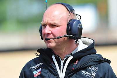 Jürgen Lingg, technischer Leiter und Miteigentümer des Moto2-Teams Dynavolt Intact GP