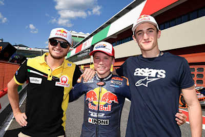 In Mugello: Jack Miller, Billy Van Eerde, Jack Doohan