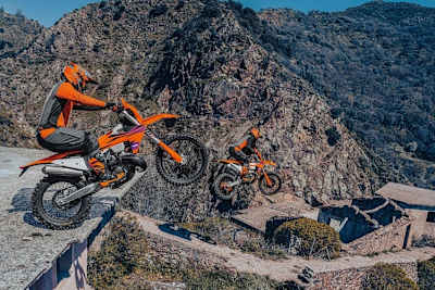 KTM Enduropalette 2024: Spektakulär in Szene gesetzt