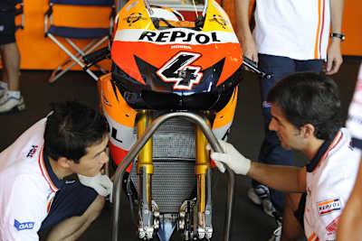 Dovizioso-Honda: Öhlins-Aufhängung ab Misano