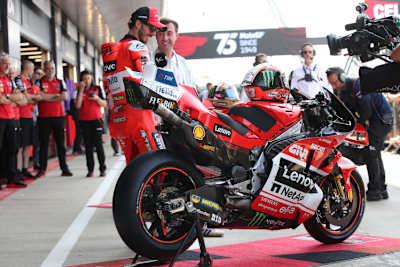 Die Ducati Desmosedici wurde zum Maßstab