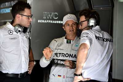 Nico Rosberg erklärt seine Pole-Runde