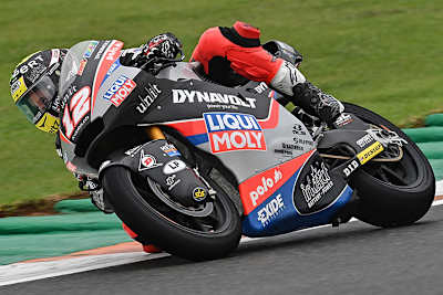 Tom Lüthi brillierte im Regen