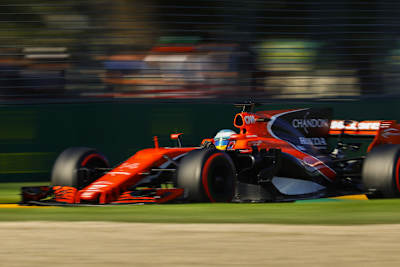 Fernando Alonso in Melbourne