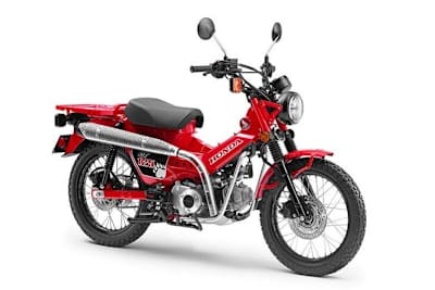 Hard-Enduristen, nehmt euch in acht: Die Honda CT125 dürftte in Asien und Afrika in WM-würdiem Gelände eingesetzt werden