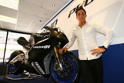 Aleix Espargaro mit seiner Moto2-Maschine