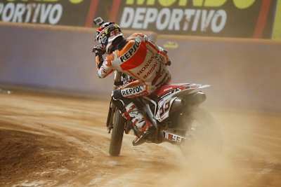 Dirt-Track: Marc Márquez driftete wie ein Profi