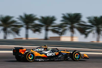 Lando Norris gibt den Ton an