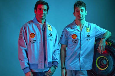 Die Ferrari-Fahrer Carlos Sainz und Charles Leclerc