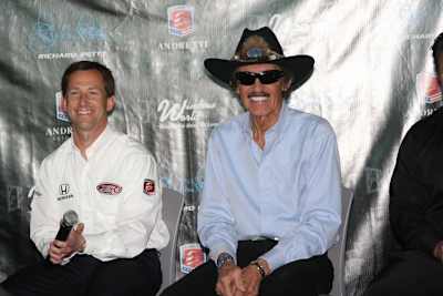 John Andretti mit «King» Petty