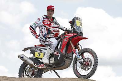 Joan Barreda: Der HRC-Pilot siegte beim Dakar-Auftakt