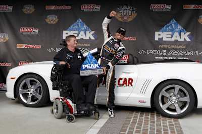 Sam Schmidt und Alex Tagliani konnten ihr Glück kaum fassen