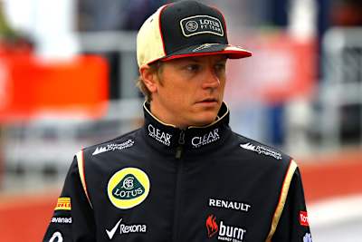 Kimi Räikkönen ist nicht begeistert