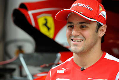 Ferrari-Star Felipe Massa freut sich über die neuen Reifen