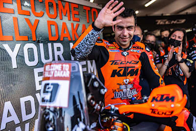 Dakar-Rookie Danilo Petrucci
