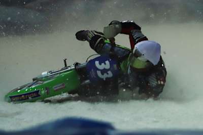 Hans Weber stürzte im Finale