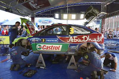 Abu Dhabi ist Hauptsponsor beim Ford-WM-Team