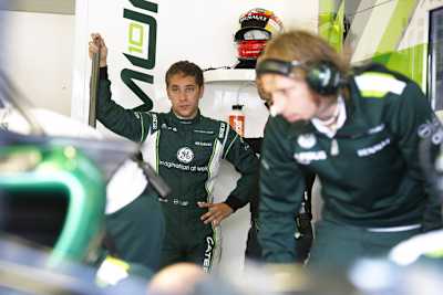 Und wieder heisst es für Robin Frijns: warten ...